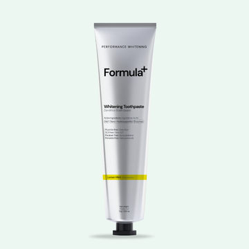 Formula Plus Performance Whitening tube on a white background