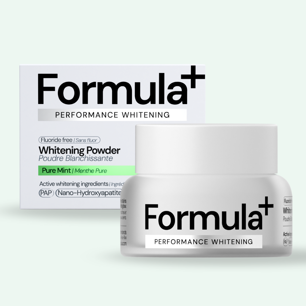 Formula+ Jar on front of the box